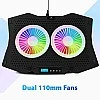 ZEBRONICS Zeb-NC7000 USB Powered Laptop Cooling Pad for Laptops Black ZEBRONICS Zeb-NC7000 USB Powered Laptop Cooling Pad for Laptops Black