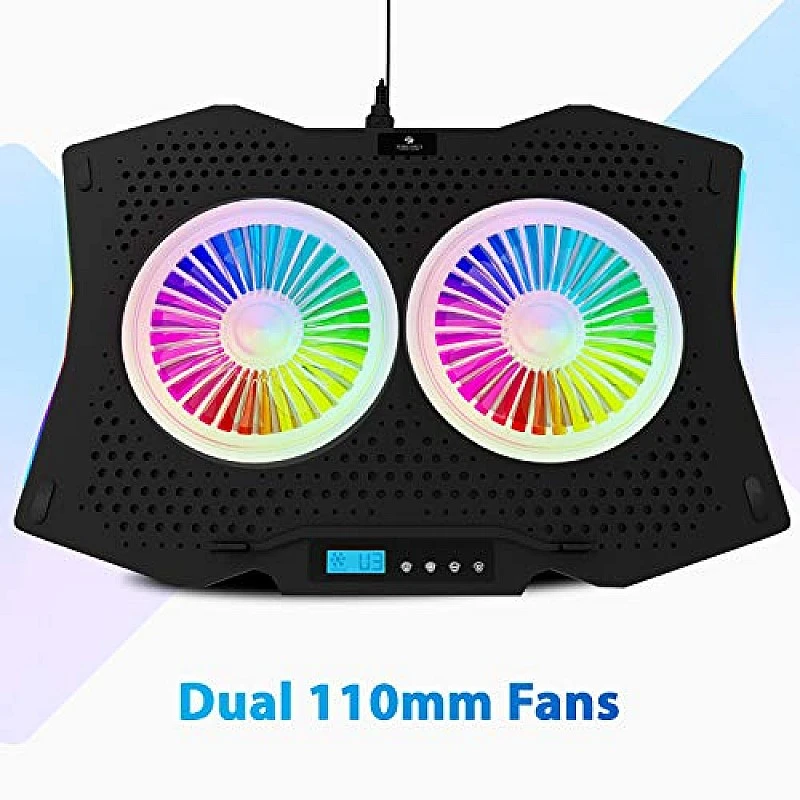 ZEBRONICS Zeb-NC7000 USB Powered Laptop Cooling Pad for Laptops Black ZEBRONICS Zeb-NC7000 USB Powered Laptop Cooling Pad for Laptops Black