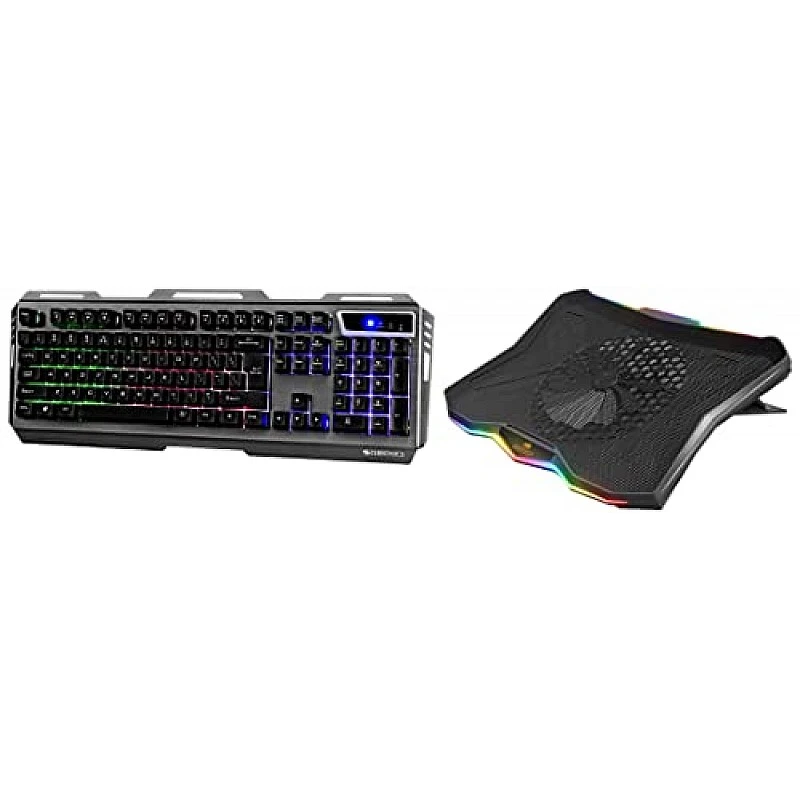 ZEBRONICS Zeb-NC7000 USB Powered Laptop Cooling Pad for Laptops Black ZEBRONICS Zeb-NC7000 USB Powered Laptop Cooling Pad for Laptops Black