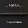 boAt AAVANTE Bar 1198 90W 2.2 Channel Bluetooth Soundbar, Built-in Active Subwoofers, Multiple Connectivity (Premium Black)