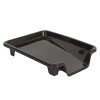Cutting EDGE Polyethylene Durable Kitchen Sink Dish Rack Drainer Washing Basket with Tray (Dark Brown, Side Tray)(Small Size) Cutting EDGE Polyethylene Durable Kitchen Sink Dish Rack Drainer Washing Basket with Tray (Dark Brown, Side Tray)(Small Size)
