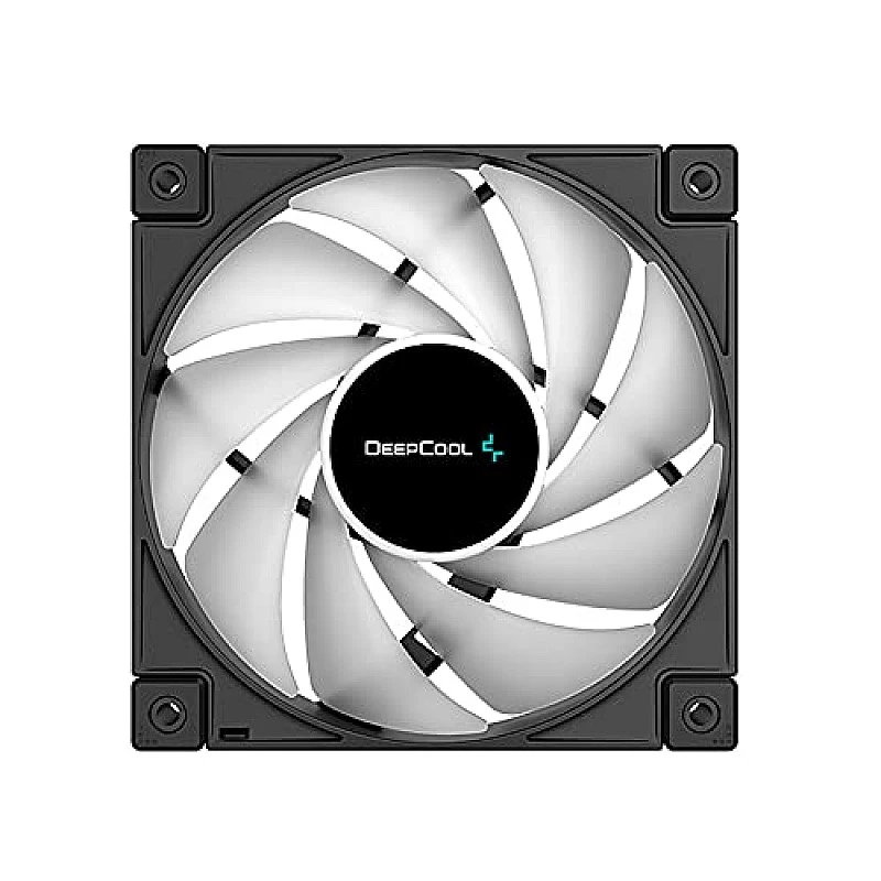 Deepcool FC120(3 in 1) - 1800RPM- 4pin PWM RGB Case Fan- Black - R-FC120-BKAMN3-G-1 Deepcool FC120(3 in 1) - 1800RPM- 4pin PWM RGB Case Fan- Black - R-FC120-BKAMN3-G-1