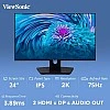 ViewSonic VX2480 24 Inch 2k 2560-1440 Pixel IPS Monitor with 3-side Bezel Less, 75Hz Black ViewSonic VX2480 24 Inch 2k 2560-1440 Pixel IPS Monitor with 3-side Bezel Less, 75Hz Black