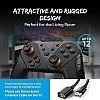 EvoFox Elite Ops Wireless Gamepad for Google TV and Android TV 8+ Hours of Play Time (Dusk Grey) EvoFox Elite Ops Wireless Gamepad for Google TV and Android TV 8+ Hours of Play Time (Dusk Grey)