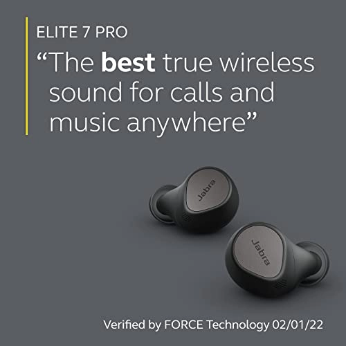 Jabra Elite 7 Pro in Ear Bluetooth Truly Wireless in Ear Earbuds with Mic (Black) Jabra Elite 7 Pro in Ear Bluetooth Truly Wireless in Ear Earbuds with Mic (Black)