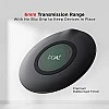 boAt floAtpad 350 Qi Certified Wireless Charger with 6mm Transmission Range, Smart IC Protection Against Damage Carbon Black boAt floAtpad 350 Qi Certified Wireless Charger with 6mm Transmission Range, Smart IC Protection Against Damage Carbon Black