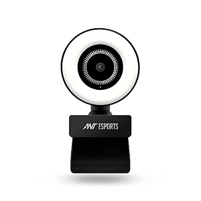 Ant Esports StreamCam120 Streaming 1080P HD Webcam Built in Adjustable Ring Light and Mic Ant Esports StreamCam120 Streaming 1080P HD Webcam Built in Adjustable Ring Light and Mic