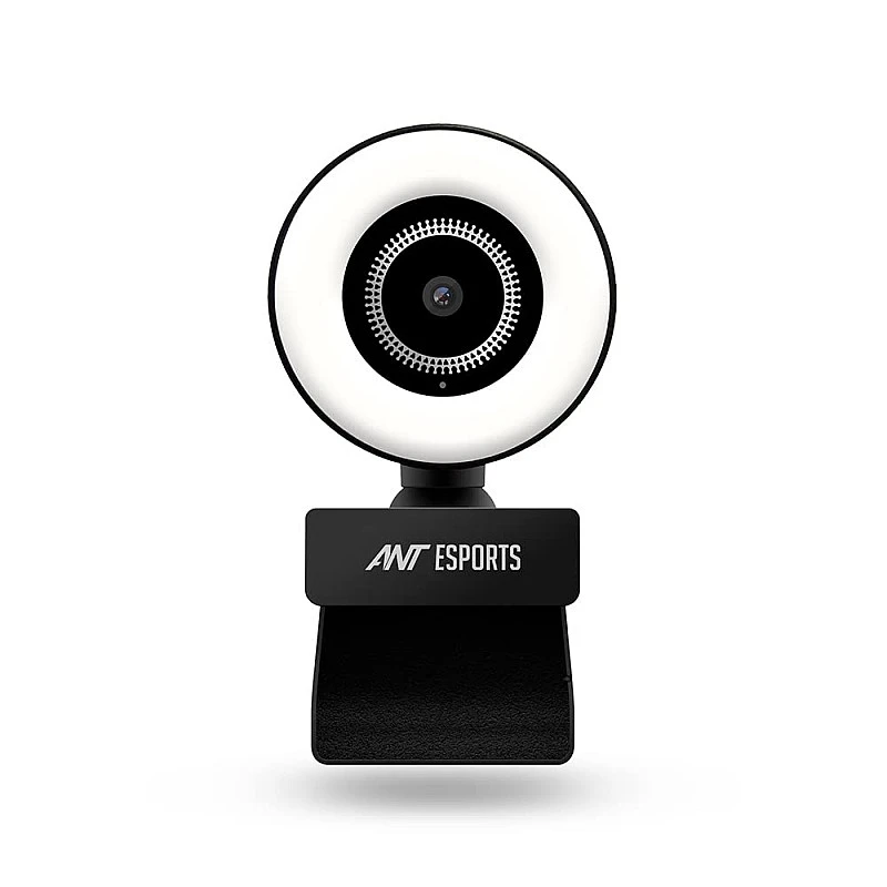 Ant Esports StreamCam120 Streaming 1080P HD Webcam Built in Adjustable Ring Light and Mic Ant Esports StreamCam120 Streaming 1080P HD Webcam Built in Adjustable Ring Light and Mic