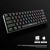 Ant Esports MK1300 Mini Wired Mechanical Gaming Keyboard Blue Switches Black Ant Esports MK1300 Mini Wired Mechanical Gaming Keyboard Blue Switches Black