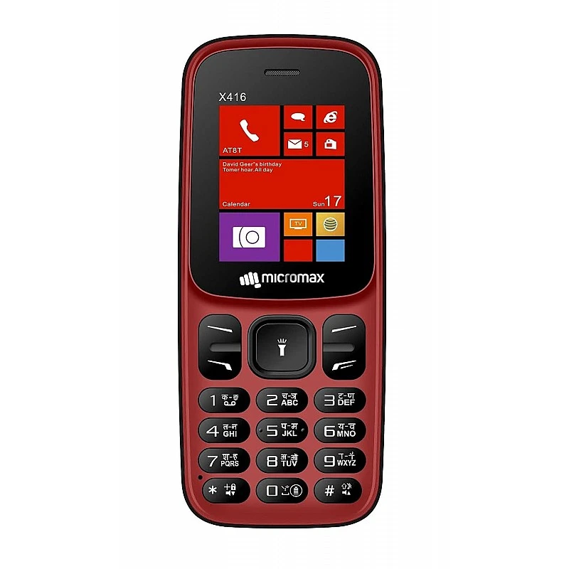 Micromax X416 Black+Red Micromax X416 Black+Red