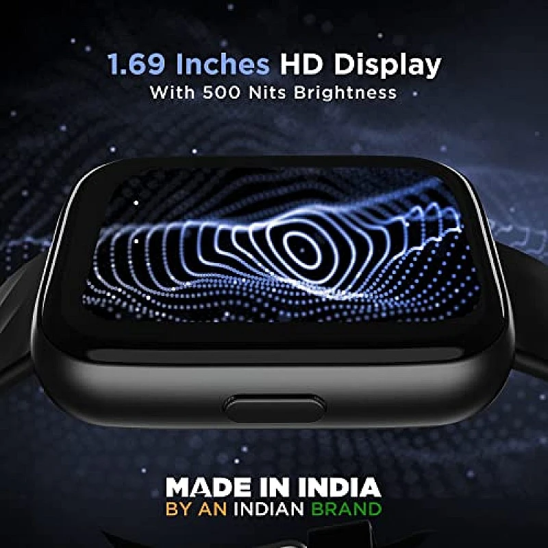 boAt Wave Pro47 Made in India Smartwatch with 1.69 HD Display, Fast Charging (Active Black) boAt Wave Pro47 Made in India Smartwatch with 1.69 HD Display, Fast Charging (Active Black)