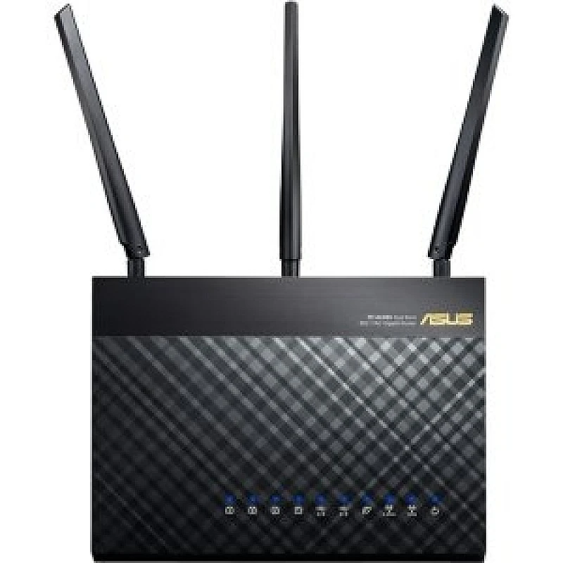 Asus AC1900 RT AC68U Dual-Band Wireless Gigabit Router (Black) Asus AC1900 RT AC68U Dual-Band Wireless Gigabit Router (Black)