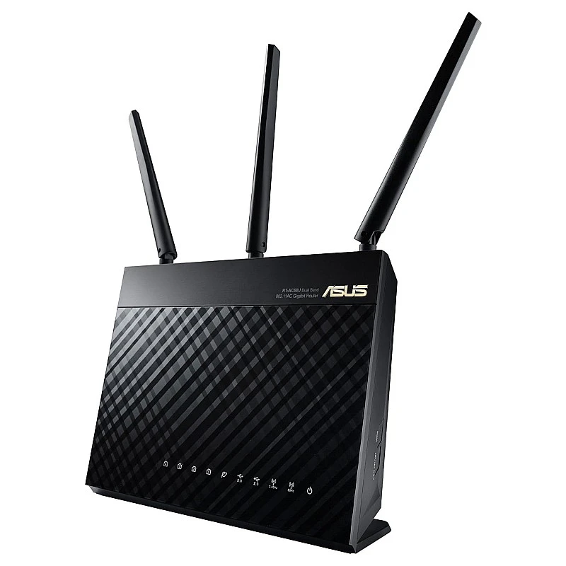 Asus AC1900 RT AC68U Dual-Band Wireless Gigabit Router (Black) Asus AC1900 RT AC68U Dual-Band Wireless Gigabit Router (Black)