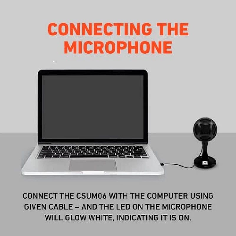 JBL Commercial CSUM06 Mini USB Unidirectional Microphone for Content Creation, Conference Calls, Presentations & Online Classes (Black) JBL Commercial CSUM06 Mini USB Unidirectional Microphone for Content Creation, Conference Calls, Presentations & Online Classes (Black)