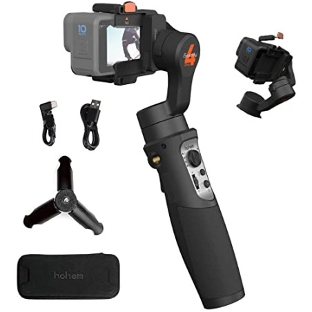 Hohem iSteady Pro 4 3-Axis Gimbal Stabilizer for Gopro 10/9 8/7/6/5/4, for Osmo Action and Other Action Cameras Hohem iSteady Pro 4 3-Axis Gimbal Stabilizer for Gopro 10/9 8/7/6/5/4, for Osmo Action and Other Action Cameras