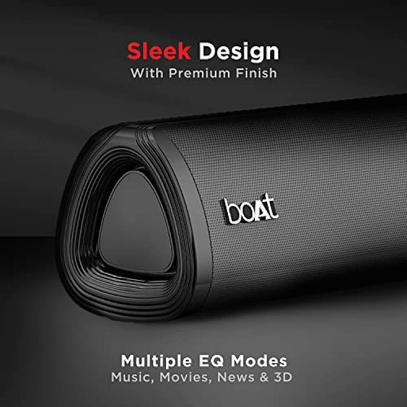 boAt AAVANTE Bar 3150D 260W 5.1 Channel Bluetooth Soundbar with Dolby Audio, Signature Sound, (Premium Black) boAt AAVANTE Bar 3150D 260W 5.1 Channel Bluetooth Soundbar with Dolby Audio, Signature Sound, (Premium Black)