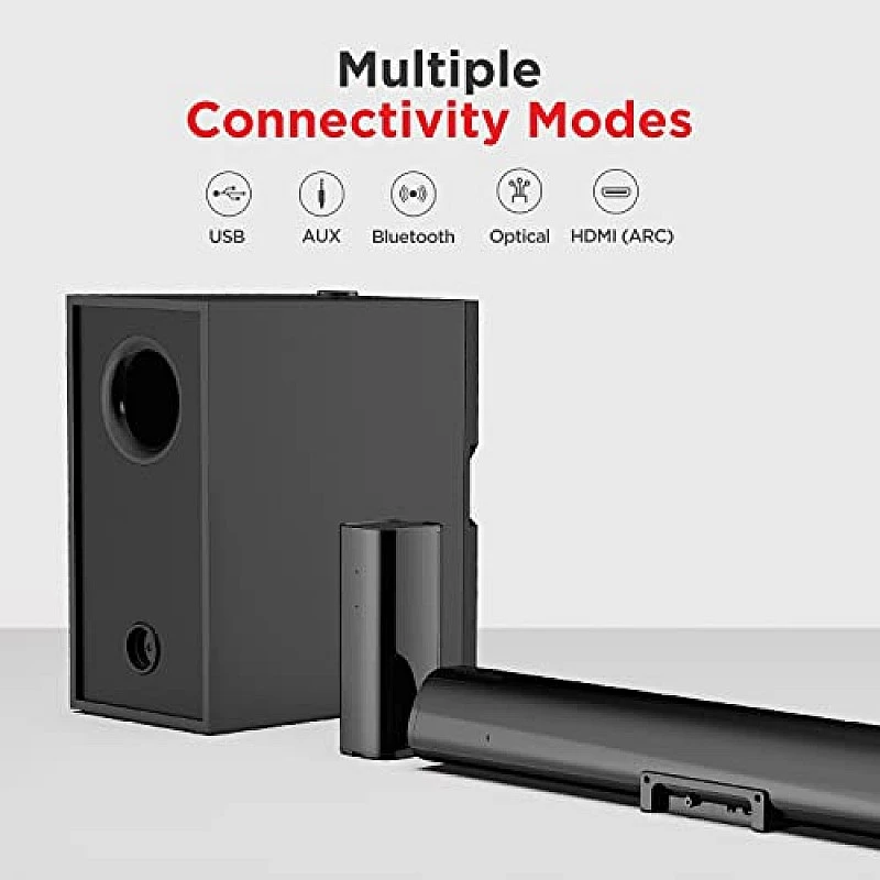 boAt AAVANTE Bar 3150D 260W 5.1 Channel Bluetooth Soundbar with Dolby Audio, Signature Sound, (Premium Black) boAt AAVANTE Bar 3150D 260W 5.1 Channel Bluetooth Soundbar with Dolby Audio, Signature Sound, (Premium Black)