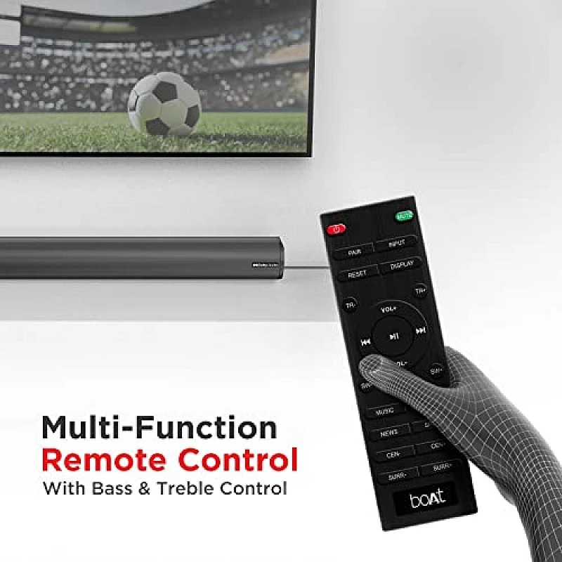 boAt AAVANTE Bar 3150D 260W 5.1 Channel Bluetooth Soundbar with Dolby Audio, Signature Sound, (Premium Black) boAt AAVANTE Bar 3150D 260W 5.1 Channel Bluetooth Soundbar with Dolby Audio, Signature Sound, (Premium Black)