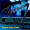 ZEBRONICS Zeb-Lucid PRO Desktop Mount Condenser Microphone with 2M USB Cable Black ZEBRONICS Zeb-Lucid PRO Desktop Mount Condenser Microphone with 2M USB Cable Black