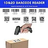 LENVII CW200 Bluetooth & Wireless 2D Barcode Scanner Handheld QR Code Scanner USB Wired 1D Barcode Reader 3 in 1 LENVII CW200 Bluetooth & Wireless 2D Barcode Scanner Handheld QR Code Scanner USB Wired 1D Barcode Reader 3 in 1
