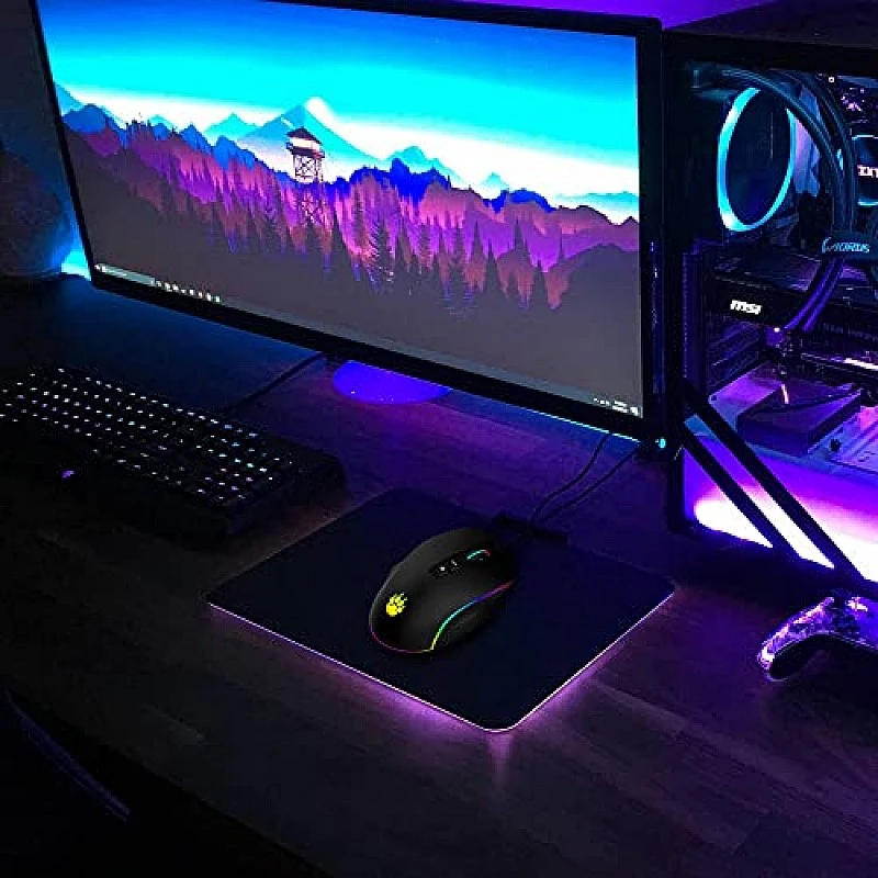 CLAW Chuff Wired Gaming Mouse, 6400 DPI with 7 Programmable Buttons via Customization Software CLAW Chuff Wired Gaming Mouse, 6400 DPI with 7 Programmable Buttons via Customization Software