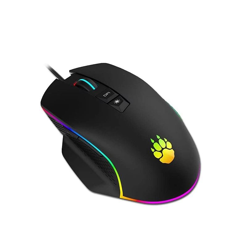 CLAW Chuff Wired Gaming Mouse, 6400 DPI with 7 Programmable Buttons via Customization Software CLAW Chuff Wired Gaming Mouse, 6400 DPI with 7 Programmable Buttons via Customization Software