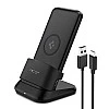 Spigen 3in1 10000mAh Wireless Charging Power Bank with USB-A USB-C 20W Fast Charging, Included USB-A to USB-C Cable, - Black Spigen 3in1 10000mAh Wireless Charging Power Bank with USB-A USB-C 20W Fast Charging, Included USB-A to USB-C Cable, - Black