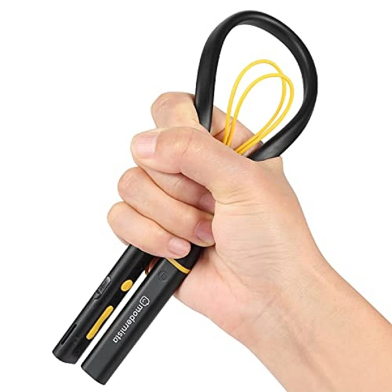 Modernista PowerBass 200 Bluetooth 5.0 Wireless Neckband in Ear Earphones Mic (Yellow) Modernista PowerBass 200 Bluetooth 5.0 Wireless Neckband in Ear Earphones Mic (Yellow)