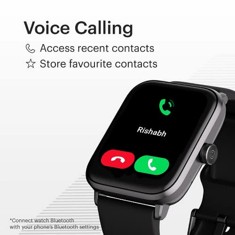 Noise ColorFit Pro 3 Alpha Bluetooth Calling Smart Watch with Alexa Built-in, Fast Charging, (Jet Black) Noise ColorFit Pro 3 Alpha Bluetooth Calling Smart Watch with Alexa Built-in, Fast Charging, (Jet Black)