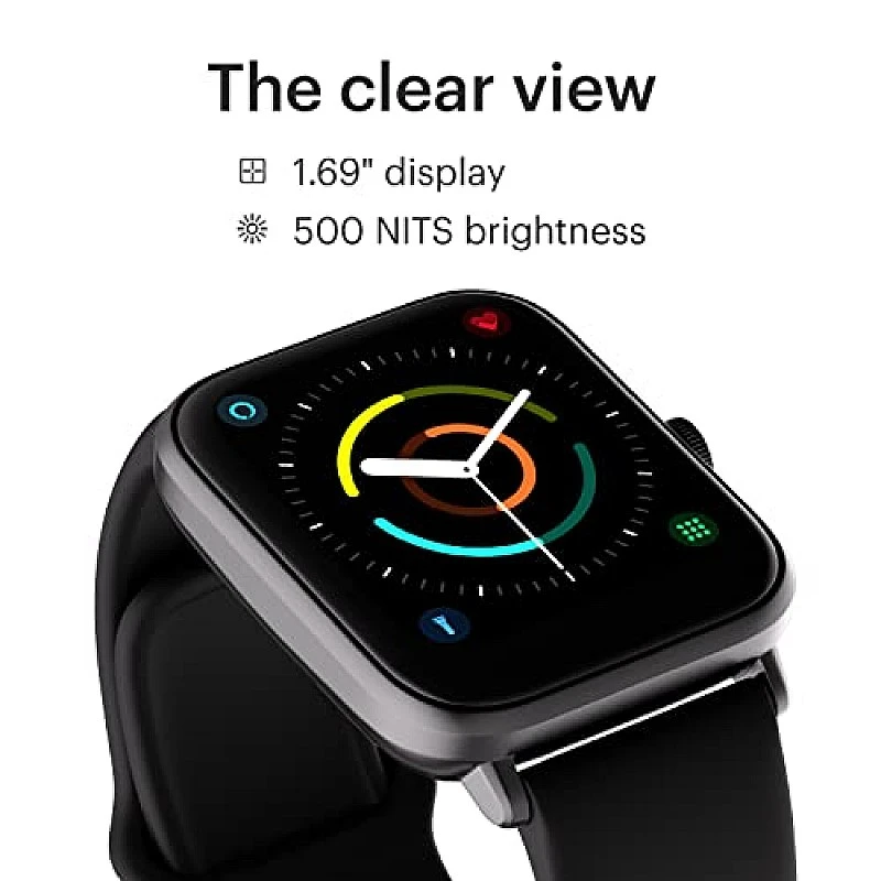 Noise ColorFit Pro 3 Alpha Bluetooth Calling Smart Watch with Alexa Built-in, Fast Charging, (Jet Black) Noise ColorFit Pro 3 Alpha Bluetooth Calling Smart Watch with Alexa Built-in, Fast Charging, (Jet Black)
