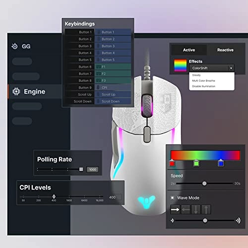 SteelSeries Rival 3 Wireless Gaming Mouse 400+ Hour Battery Life Black SteelSeries Rival 3 Wireless Gaming Mouse 400+ Hour Battery Life Black