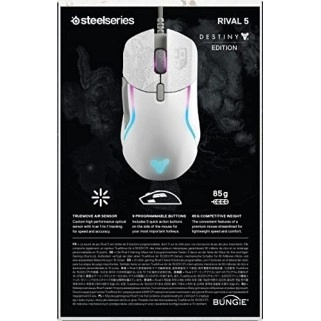 SteelSeries Rival 3 Wireless Gaming Mouse 400+ Hour Battery Life Black SteelSeries Rival 3 Wireless Gaming Mouse 400+ Hour Battery Life Black