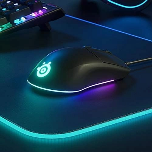 SteelSeries Rival 3 Wireless Gaming Mouse 400+ Hour Battery Life Black SteelSeries Rival 3 Wireless Gaming Mouse 400+ Hour Battery Life Black
