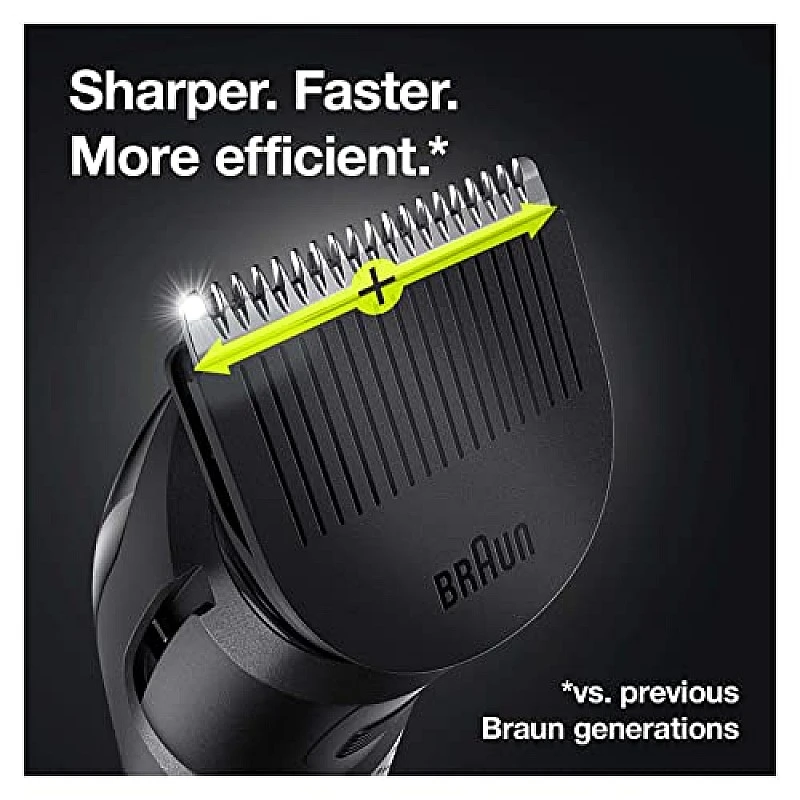 Braun MGK5380 9-In-1 Beard Trimmer for Men Black Nordic (Blue) Braun MGK5380 9-In-1 Beard Trimmer for Men Black Nordic (Blue)