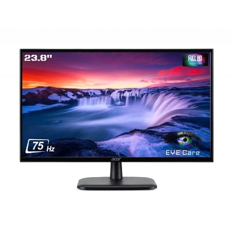 Acer EK240YC 23.8 Inch (60.4cm) Full HD (1920x1080) Pixels VA Panel LCD Monitor with LED Back Light 250 Nits Acer EK240YC 23.8 Inch (60.4cm) Full HD (1920x1080) Pixels VA Panel LCD Monitor with LED Back Light 250 Nits