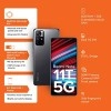 Redmi Note 11T 5G (Matte Black, 6GB RAM, 64GB Storage Refurbished