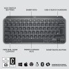 Logitech Mx Keys Mini Minimalist Wireless Illuminated Keyboard