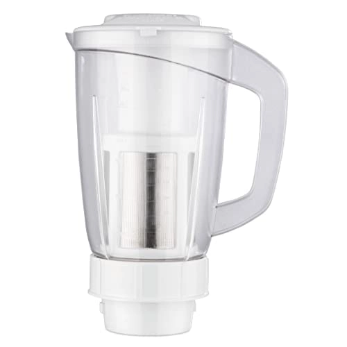 Bajaj Rex DLX Mixer Grinder 750W Mixie For Kitchen With Nutri-Pro Feature 4 Stainless Steel Mixer Jar White Blue