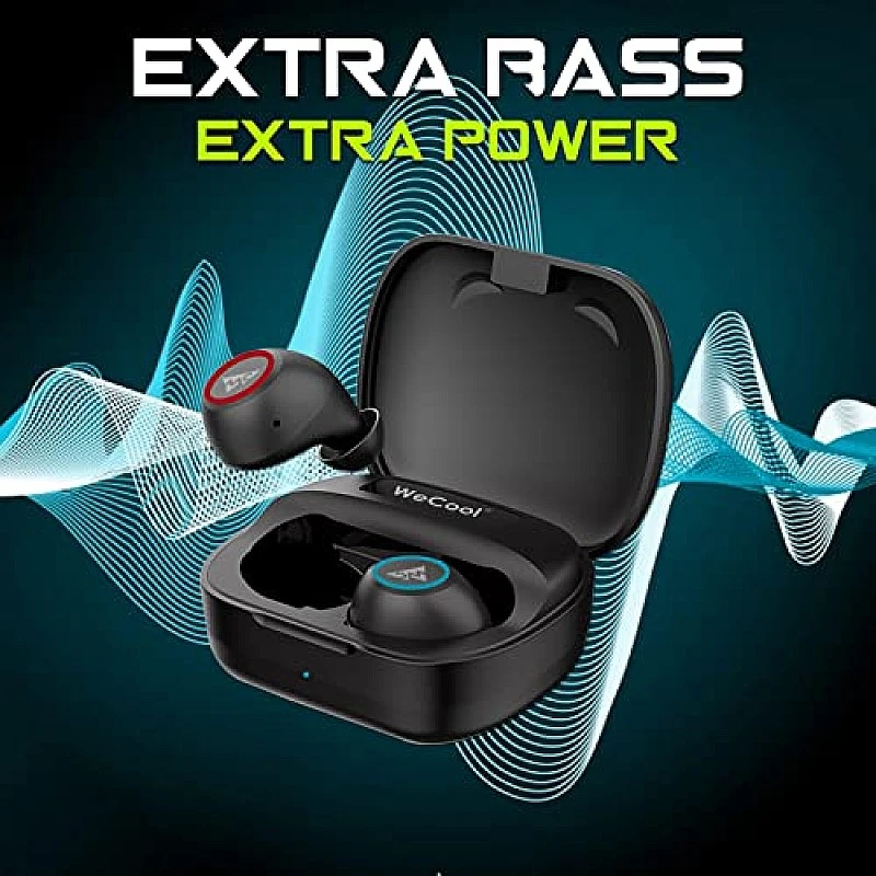 Wecool Freesolo X2 Bluetooth in Ear True Wireless Earbuds with High Bass Black Wecool Freesolo X2 Bluetooth in Ear True Wireless Earbuds with High Bass Black