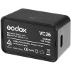 Godox VC26 USB Battery Charger | DC 5V Input | DC 8.4V Output Lithium Battery Godox VC26 USB Battery Charger | DC 5V Input | DC 8.4V Output Lithium Battery