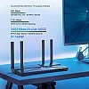 TP-Link Next-Gen Wi-Fi 6 AX3000 Mbps Gigabit Dual Band Smart Wireless Router, OneMesh Supported (Archer AX53), Black TP-Link Next-Gen Wi-Fi 6 AX3000 Mbps Gigabit Dual Band Smart Wireless Router, OneMesh Supported (Archer AX53), Black