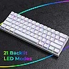 ZEBRONICS Zeb-Max Ninja 61 Keys Wireless Mechanical Keyboard With 3 Bluetooth Connections, 2.4Ghz Nano Receiver, Type C Wired ZEBRONICS Zeb-Max Ninja 61 Keys Wireless Mechanical Keyboard With 3 Bluetooth Connections, 2.4Ghz Nano Receiver, Type C Wired
