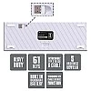 ZEBRONICS Zeb-Max Ninja 61 Keys Wireless Mechanical Keyboard With 3 Bluetooth Connections, 2.4Ghz Nano Receiver, Type C Wired ZEBRONICS Zeb-Max Ninja 61 Keys Wireless Mechanical Keyboard With 3 Bluetooth Connections, 2.4Ghz Nano Receiver, Type C Wired