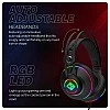 Cosmic Byte Proteus Headset Dual Input USB and 3.5mm, 7.1 Surround Sound, RGB LED, ENC Microphone Black Cosmic Byte Proteus Headset Dual Input USB and 3.5mm, 7.1 Surround Sound, RGB LED, ENC Microphone Black