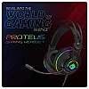 Cosmic Byte Proteus Headset Dual Input USB and 3.5mm, 7.1 Surround Sound, RGB LED, ENC Microphone Black Cosmic Byte Proteus Headset Dual Input USB and 3.5mm, 7.1 Surround Sound, RGB LED, ENC Microphone Black