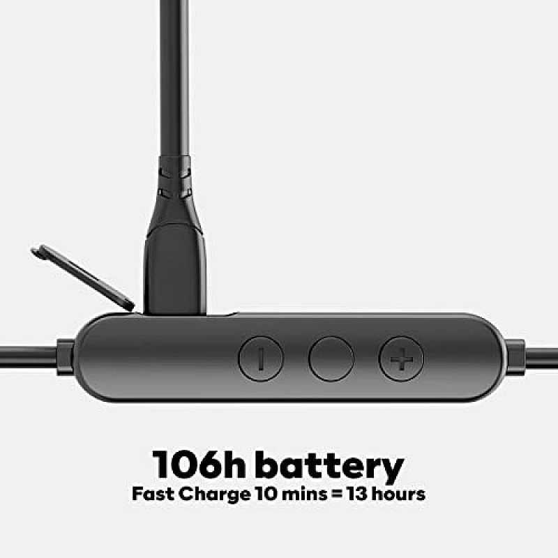 GOVO GOKIXX 952 Bluetooth Neckband, 106 Hours Battery (Space Grey) GOVO GOKIXX 952 Bluetooth Neckband, 106 Hours Battery (Space Grey)