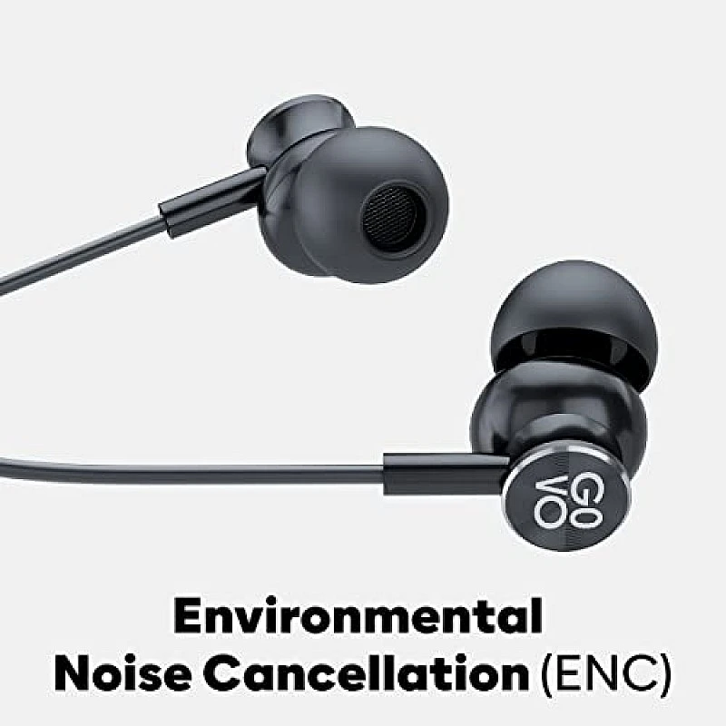 GOVO GOKIXX 952 Bluetooth Neckband, 106 Hours Battery (Space Grey) GOVO GOKIXX 952 Bluetooth Neckband, 106 Hours Battery (Space Grey)