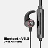 GOVO GOKIXX 400 Bluetooth in Ear Earphones with HD Mic Wireless Neckband, 9H Playtime (Platinum Black) GOVO GOKIXX 400 Bluetooth in Ear Earphones with HD Mic Wireless Neckband, 9H Playtime (Platinum Black)