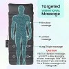 AGARO M8754 Massage Mat with Lukewarm Heat-10 Motors Vibrating Massage Mattress Pad with 2 Heating Pads for Back Grey AGARO M8754 Massage Mat with Lukewarm Heat-10 Motors Vibrating Massage Mattress Pad with 2 Heating Pads for Back Grey