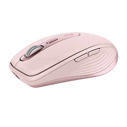 Logitech MX Anywhere 3 Compact Performance Mouse Wireless, 4000DPI Sensor, USB-C, Bluetooth,- Graphite